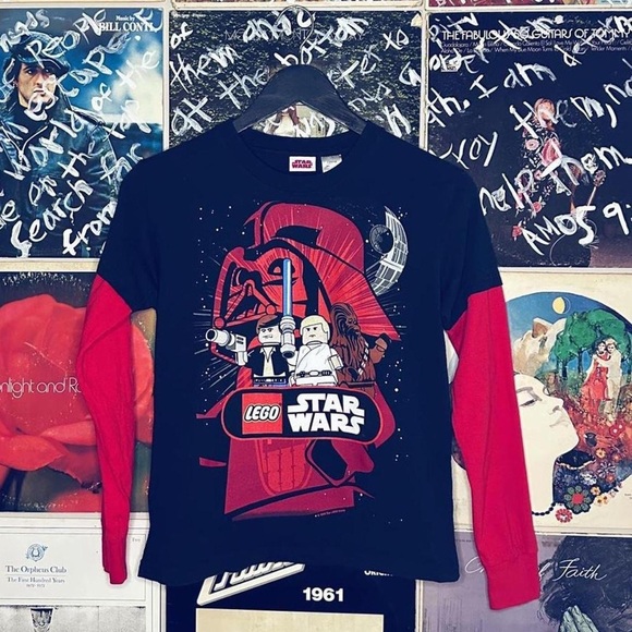 2009 Star Wars Kids L/S T-Shirt - Picture 1 of 5
